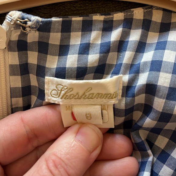 Shoshanna midi sundress with tie/cutout at bust - Picture 2 of 2